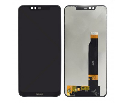 Дисплей Nokia 5.1 Plus/X5 2018 + тачскрин (сенсор), черный