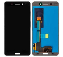 Дисплей Nokia 6 + тачскрин (сенсор), черный, оригинал
