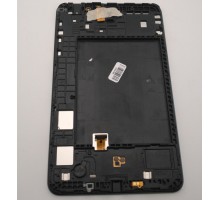 Дисплей Samsung T231 Galaxy Tab 4 7.0, версия 3G + тачскрин (сенсор), черный, в рамке
