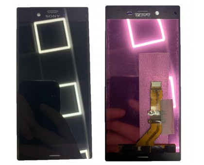Дисплей Sony F8331 Xperia XZ/F8332 + тачскрин (сенсор), черный, Mineral Black, оригинал