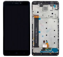 Дисплей Xiaomi Redmi Note 4 Snapdragon + тачскрин (сенсор), черный, в рамке