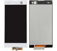 Дисплей для Sony D2502 Xperia C3 Dual/ D2533/ S55T/ S55U + touchscreen, белый