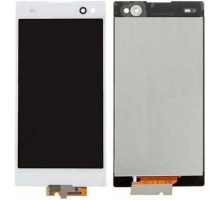 Дисплей для Sony D2502 Xperia C3 Dual/ D2533/ S55T/ S55U + touchscreen, белый