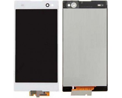 Дисплей для Sony D2502 Xperia C3 Dual / D2533 / S55T / S55U + touchscreen, білий