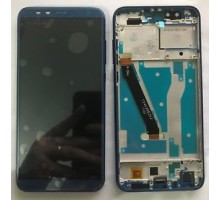 Дисплей Honor 9 Lite LLD-L31 + тачскрин (сенсор), синий, в рамке, Sapphire Blue
