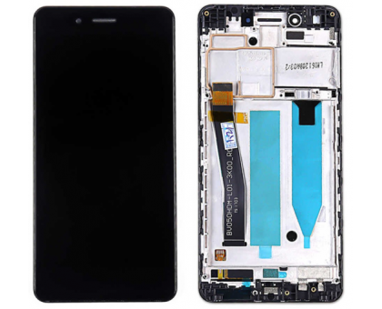 Дисплей Huawei Honor 6C (DIG-L01) / Nova Smart (DIG L21 / DIG-L21HN) / Enjoy 6s (DIG-AL00) + тачскрін (сенсор), чорний, в рамці