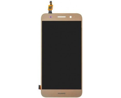 Дисплей Huawei Y3 2017 (CRO-U00/CRO-L02/CRO-L22/Y5 Lite 2017 + тачскрин (сенсор), золотистый, в рамке