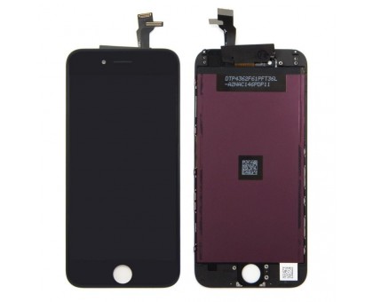 Дисплей iPhone 6 + тачскрин (сенсор), черный, копия , TianMa (TM)