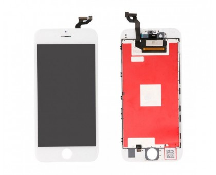 Дисплей iPhone 6S Plus + тачскрин (сенсор), белый, копия , ShenChao