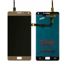 Дисплей Lenovo P1 Vibe P1A42/P1 Vibe P1C58 + тачскрин (сенсор), золотистый