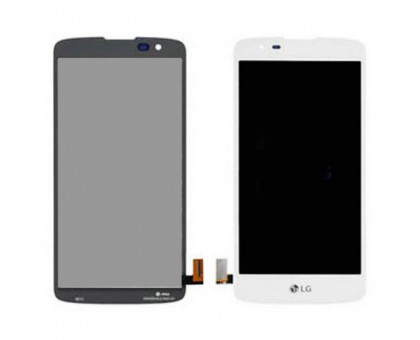 Дисплей LG K350E K8 (2016)/K350N/Phoenix 2 + тачскрин (сенсор), белый, оригинал