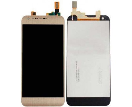 Дисплей LG K580 X Cam + тачскрін (сенсор), золотистий, оригінал