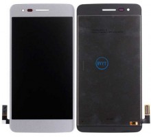 Дисплей LG M200N K8 (2017)/M210 Aristo/MS210/US215 K8 2017 + тачскрин (сенсор), серебристый, оригинал , 40 pin