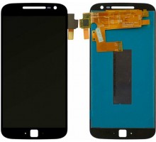 Дисплей Motorola XT1640 Moto G4 Plus/XT1641/XT1642/XT1643/XT1644 + тачскрин (сенсор), черный