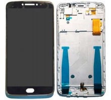 Дисплей Motorola XT1770 Moto E4 Plus/XT1771/XT1772/XT1773, версия MediaTek + тачскрин (сенсор), черный, в рамке