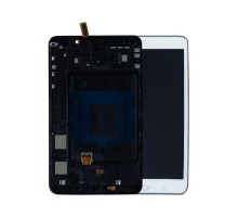 Дисплей Samsung T230 Galaxy Tab 4 7.0/T235, версия Wi-Fi + тачскрин (сенсор), белый, в рамке