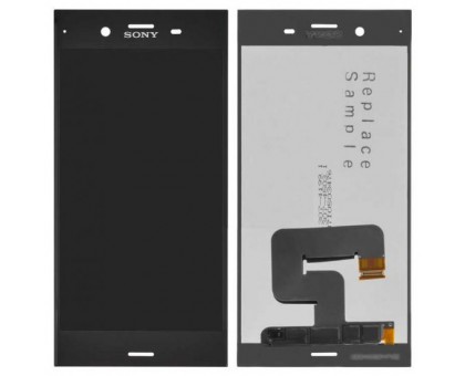 Дисплей Sony G8441 Xperia XZ1 Compact + тачскрін (сенсор), чорний, оригінал