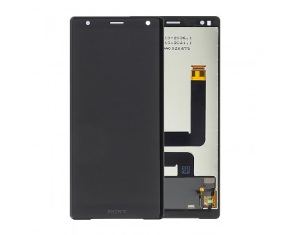 Дисплей Sony H8216 Xperia XZ2/H8266/H8276/H8296 + тачскрин (сенсор), черный, Liquid Black, оригинал