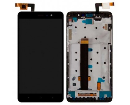 Дисплей Xiaomi Redmi Note 3 Pro Special Edition + тачскрин (сенсор), черный, в рамке, 152 x 76 mm