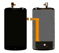 Модуль для Lenovo S920 (Дисплей + тачскрін), чорний (мікросхема Synaptics), оригінал