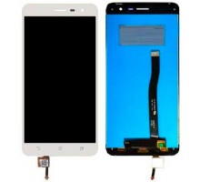 Дисплей Asus ZenFone 3 (ZE552KL) + тачскрин (сенсор), белый, в рамке золотистого цвета