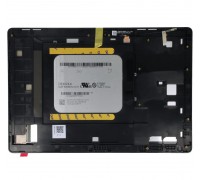 Lcd Asus ZenPad 10 Z300C / Z300CG / Z300CL + touch-screen (sensor), black, with a silver frame, with a green flex