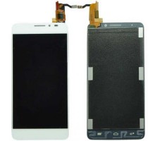 Дисплей для Alcatel One Touch 6040D Idol X + touchscreen, белый