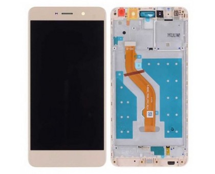 Дисплей Huawei Y7 2017 / Y7 Prime / Enjoy 7 Plus / Nova Lite + + тачскрін (сенсор), золотистий, в рамці