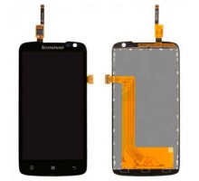 Дисплей Lenovo S820 + тачскрин (сенсор), черный, оригинал , #Synaptics