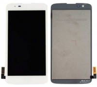 Дисплей LG X210 K7 / X210DS, версія 3G + тачскрін (сенсор), білий, орігнал