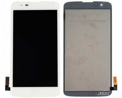 Дисплей LG X210 K7 / X210DS, версія 3G + тачскрін (сенсор), білий, орігнал