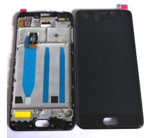 Дисплей Meizu M6 M711H + тачскрин (сенсор), черный, в рамке