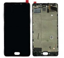 Дисплей Meizu Pro 7 M792H + тачскрин (сенсор), черный, в рамке, TFT, копия