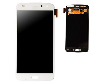 Дисплей Motorola XT1710 Moto Z2 Play + тачскрин (сенсор), белый, OLED, копия хорошего качества