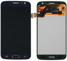 Дисплей Samsung J210H Galaxy J2 2016/J210F + тачскрин (сенсор), синий, оригинал