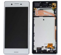 Дисплей Sony F5121 Xperia X/F5122 + тачскрин (сенсор), белый, в рамке, оригинал