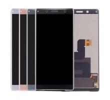 Дисплей Sony H8314 Xperia XZ2 Compact/H8324 + тачскрин (сенсор), белый, оригинал