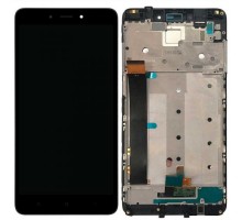 Дисплей Xiaomi Redmi Note 4, MediaTek + тачскрин (сенсор), черный, в рамке