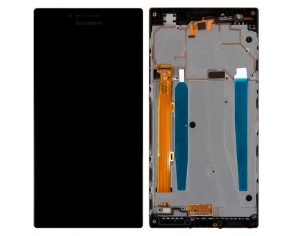 Модуль для Lenovo P70, P70-a, P70-t + (Дисплей + тачскрин), с передней панелью, черный