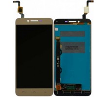 Модуль Lenovo A6020a46 Vibe K5 Plus, Lemon 3 Дисплей + тачскрин, золотистый оригинал PRC