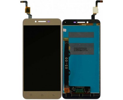 Модуль Lenovo A6020a46 Vibe K5 Plus, Lemon 3 Дисплей + тачскрин, золотистый оригинал PRC