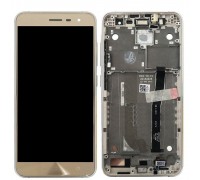 Дисплей Asus ZenFone 3 (ZE552KL) + тачскрин (сенсор), золотистый, Shimmer Gold, в рамке