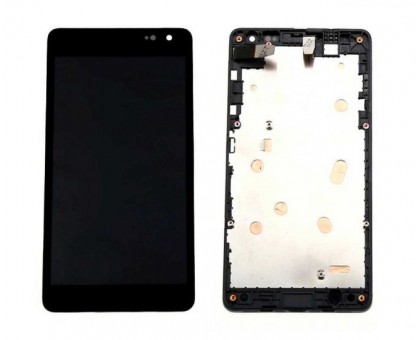 Display 535 Microsoft Lumia Dual Sim + touchscreen (CT2C1607FPC-A1-E), black, with the front panel, the original (China)