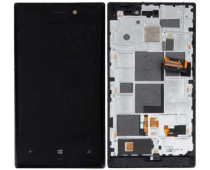 Дисплей для Nokia 928 Lumia (Verizon) + touchscreen, чёрный, оригинал (Китай)