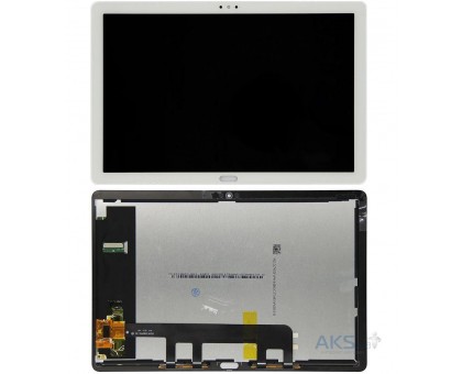 Дисплей Huawei MediaPad M5 Lite 10 LTE / Wi-Fi BAH2-L09 / Wi-Fi BAH2-W09, BAH2-W19 + тачскрін (сенсор), білий