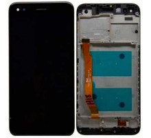 Дисплей Huawei Nova Lite 2017/Y6 Pro 2017/P9 Lite mini/Enjoy 7 + тачскрин (сенсор), черный, в рамке