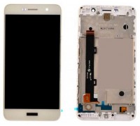 Дисплей Huawei Y6 Pro/Honor Play 5X /Enjoy 5 + тачскрин (сенсор), белый, в рамке