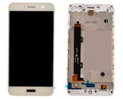 Дисплей Huawei Y6 Pro / Honor Play 5X / Enjoy 5 + тачскрін (сенсор), білий, в рамці