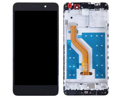 Дисплей Huawei Y7 2017/Y7 Prime/Enjoy 7 Plus/Nova Lite+ + тачскрин (сенсор), черный, в рамке