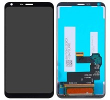 Дисплей LG M700A Q6 Dual Sim /M700N + тачскрин (сенсор), черный, оригинал